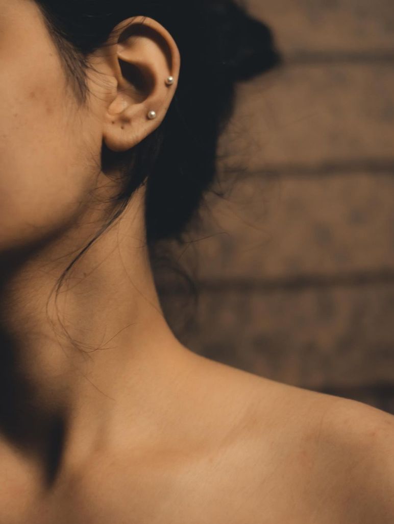 Ears laser hair removal treatment